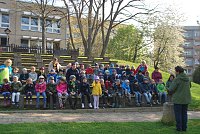 Bild: Verkehrstraining in Kindervilla Bad Frankenhausen