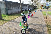 Bild: Verkehrstraining in Kindervilla Bad Frankenhausen