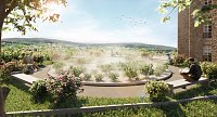 Bild: Modell f&uuml;r das zuk&uuml;nftige Ferienresort SALZGUT" - Sole
