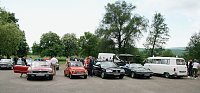 Oldtimer auf Ausfahrt am Kyffhäuser Bild: Oldtimer auf Ausfahrt am Kyffhäuser