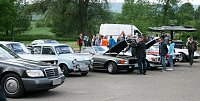 Oldtimer auf Ausfahrt am Kyffhäuser Bild: Oldtimer auf Ausfahrt am Kyffhäuser