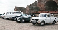 Oldtimer auf Ausfahrt am Kyffhäuser Bild: Oldtimer auf Ausfahrt am Kyffhäuser