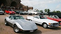 Oldtimer auf Ausfahrt am Kyffhäuser Bild: Oldtimer auf Ausfahrt am Kyffhäuser