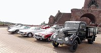 Oldtimer auf Ausfahrt am Kyffhäuser Bild: Oldtimer auf Ausfahrt am Kyffhäuser