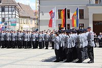 Feierliche Vereidigung von 71 Bundeswehrsoldaten und Soldatinnen auf dem Sondershäuser Marktplatz Bild: Feierliche Vereidigung von 71 Bundeswehrsoldaten und Soldatinnen auf dem Sondershäuser Marktplatz