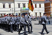Feierliche Vereidigung von 71 Bundeswehrsoldaten und Soldatinnen auf dem Sondershäuser Marktplatz Bild: Feierliche Vereidigung von 71 Bundeswehrsoldaten und Soldatinnen auf dem Sondershäuser Marktplatz
