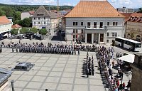 Feierliche Vereidigung von 71 Bundeswehrsoldaten und Soldatinnen auf dem Sondershäuser Marktplatz Bild: Feierliche Vereidigung von 71 Bundeswehrsoldaten und Soldatinnen auf dem Sondershäuser Marktplatz
