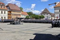 Feierliche Vereidigung von 71 Bundeswehrsoldaten und Soldatinnen auf dem Sondershäuser Marktplatz Bild: Feierliche Vereidigung von 71 Bundeswehrsoldaten und Soldatinnen auf dem Sondershäuser Marktplatz