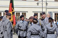 Feierliche Vereidigung von 71 Bundeswehrsoldaten und Soldatinnen auf dem Sondershäuser Marktplatz Bild: Feierliche Vereidigung von 71 Bundeswehrsoldaten und Soldatinnen auf dem Sondershäuser Marktplatz