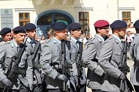 Feierliche Vereidigung von 71 Bundeswehrsoldaten und Soldatinnen auf dem Sondershäuser Marktplatz Bild: Feierliche Vereidigung von 71 Bundeswehrsoldaten und Soldatinnen auf dem Sondershäuser Marktplatz