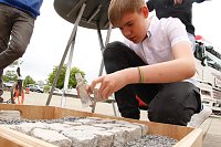 An der Lessing-Schule wurde gestern die dritte Runde des "Tags in der Praxis" mit einer Berufsmesse eingeläutett Bild: An der Lessing-Schule wurde gestern die dritte Runde des "Tags in der Praxis" mit einer Berufsmesse eingeläutett