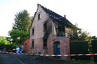 Bild: Wohnhaus in Oberspier ausgebrannt