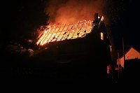 Bild: Wohnhaus in Oberspier ausgebrannt