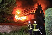 Bild: Wohnhaus in Oberspier ausgebrannt