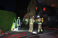 Bild: Wohnhaus in Oberspier ausgebrannt