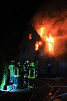 Bild: Wohnhaus in Oberspier ausgebrannt
