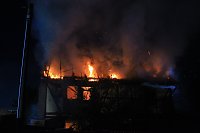 Bild: Wohnhaus in Oberspier ausgebrannt