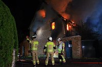 Bild: Wohnhaus in Oberspier ausgebrannt