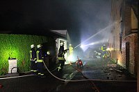 Bild: Wohnhaus in Oberspier ausgebrannt