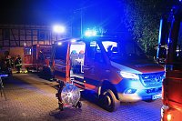 Bild: Wohnhaus in Oberspier ausgebrannt