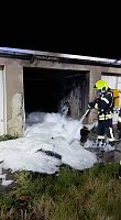 Garagenbrand in Bad Frankenhausen Bild: Garagenbrand in Bad Frankenhausen