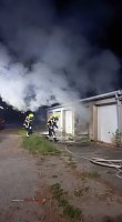 Garagenbrand in Bad Frankenhausen Bild: Garagenbrand in Bad Frankenhausen
