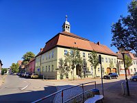 Peter Blei unterwegs in Jeßnitz Bild: Peter Blei unterwegs in Jeßnitz