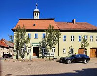 Peter Blei unterwegs in Jeßnitz Bild: Peter Blei unterwegs in Jeßnitz