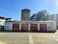 Peter Blei unterwegs in Jeßnitz Bild: Peter Blei unterwegs in Jeßnitz