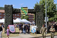 Tag der "Offenen Tür" auf dem Gelände der Kyffhäuser Kaserne zwischen Bad Frankenhausen und Seehausen Bild: Tag der "Offenen Tür" auf dem Gelände der Kyffhäuser Kaserne zwischen Bad Frankenhausen und Seehausen