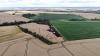 Bild: Feldbrand im Kyffh&auml;userkreis