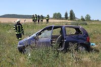 Bild: Unfall heute Mittag bei Wolkramshausen
