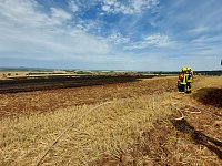 Flächenbrand bei Trebra Bild: Flächenbrand bei Trebra