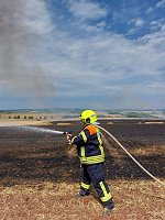 Flächenbrand bei Trebra Bild: Flächenbrand bei Trebra