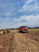 Flächenbrand bei Trebra Bild: Flächenbrand bei Trebra