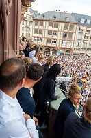 Empfang der Nationalmannschaft in Frankfurt Bild: Empfang der Nationalmannschaft in Frankfurt