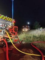 Brand im Agrarbetrieb in Gorsleben Bild: Brand im Agrarbetrieb in Gorsleben