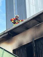 Brand in Holthaleben Bild: Brand in Holthaleben