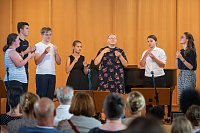 Bild: Au&szlig;erschulische Jugendbegegnung an Landesmusikakademie