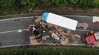 Bild: Unfall auf der Bundesstra&szlig;e 249 nahe Sondershausen