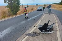 Bild: Einer flog &uuml;ber den Kreisverkehr