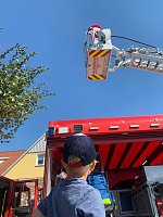 Bild: Tag der offenen T&uuml;r bei der Feuerwehr Heldrungen