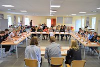 Bild: In der Ratssitzung wurden die Beschlussvorlagen vorgetragen und abgestimmt