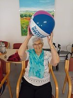 Die Tagespflege in Greußen hatte auch an sehr heißen Sommertagen ein schönes Programm für seine Besucher Bild: Die Tagespflege in Greußen hatte auch an sehr heißen Sommertagen ein schönes Programm für seine Besucher