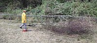 Sportplatz im Borntal wurde durch viele fleißige Hände vom Unrat befreit Bild: Sportplatz im Borntal wurde durch viele fleißige Hände vom Unrat befreit