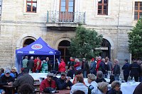 Vorstellung des neuen THC-Teams gestern auf dem Langensalzaer Neumarkt Bild: Vorstellung des neuen THC-Teams gestern auf dem Langensalzaer Neumarkt
