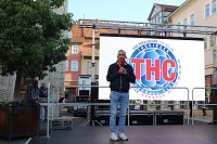 Vorstellung des neuen THC-Teams gestern auf dem Langensalzaer Neumarkt Bild: Vorstellung des neuen THC-Teams gestern auf dem Langensalzaer Neumarkt