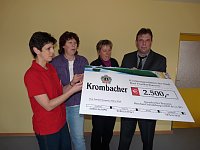 Bild: Spende an Kindertagesst&auml;tten Bad Frankenhausen