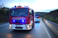 KKW kippt auf der A38 um Bild: KKW kippt auf der A38 um
