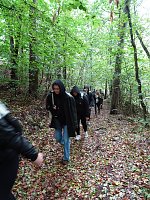 Wandertag von Thüringer Berufsschülern in und um Bad Frankenhausen auf den Spuren des Mittelalters Bild: Wandertag von Thüringer Berufsschülern in und um Bad Frankenhausen auf den Spuren des Mittelalters